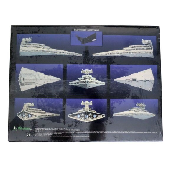 Vintage 90s Puzz-3D Star Wars Star Destroyer 3D Puzzle - Picture 2 of 8